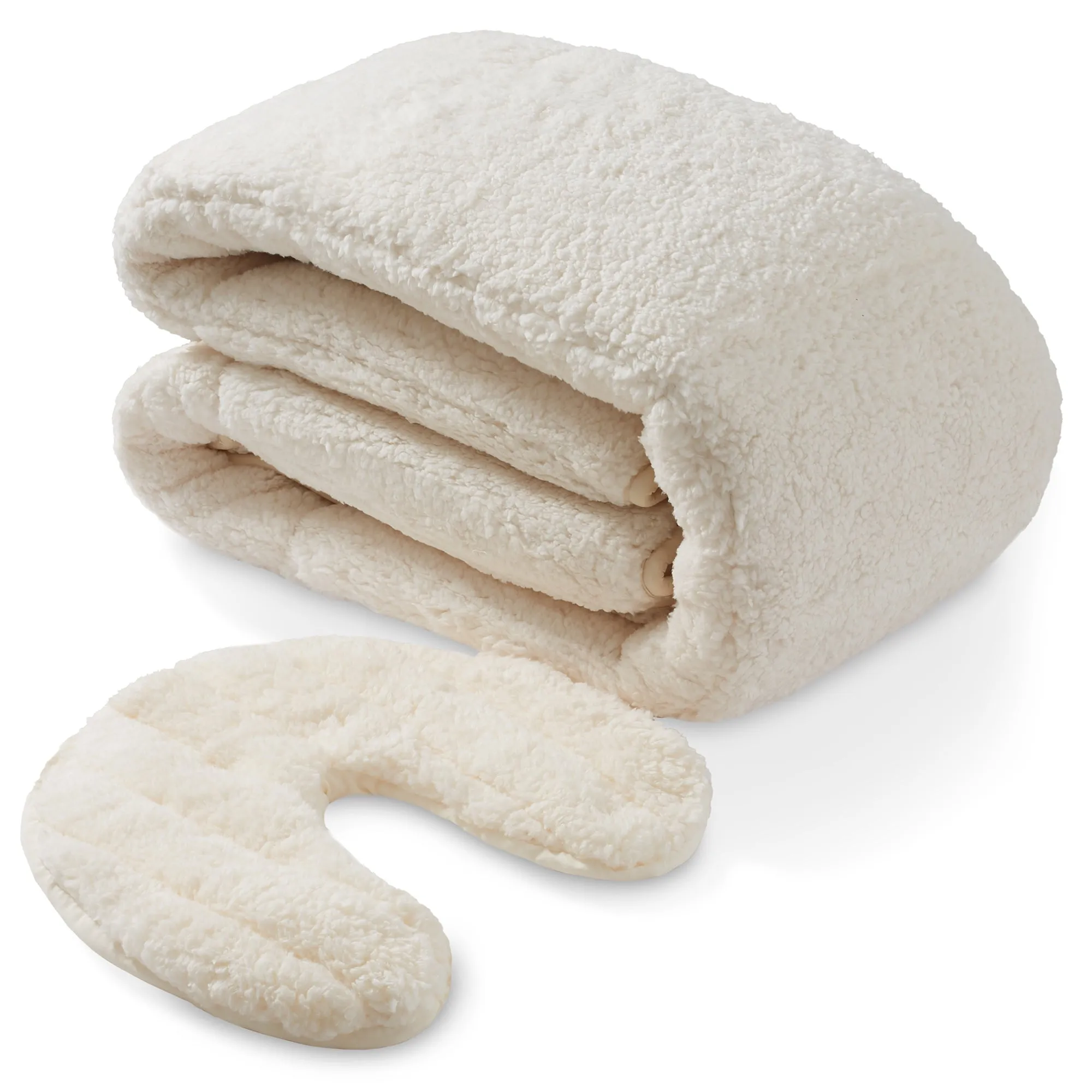 1/2" Thick Fleece Massage Table Pad & Face Cradle Set by Saloniture