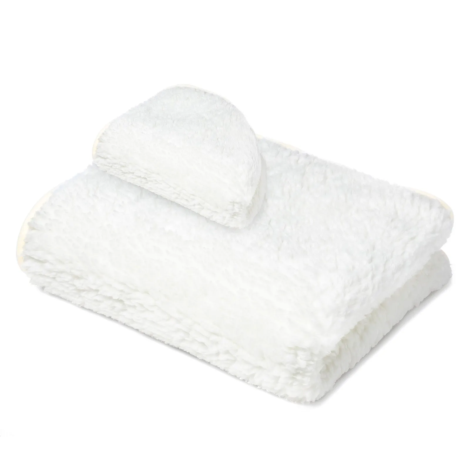 1/2" Thick Fleece Massage Table Pad & Face Cradle Set by Saloniture