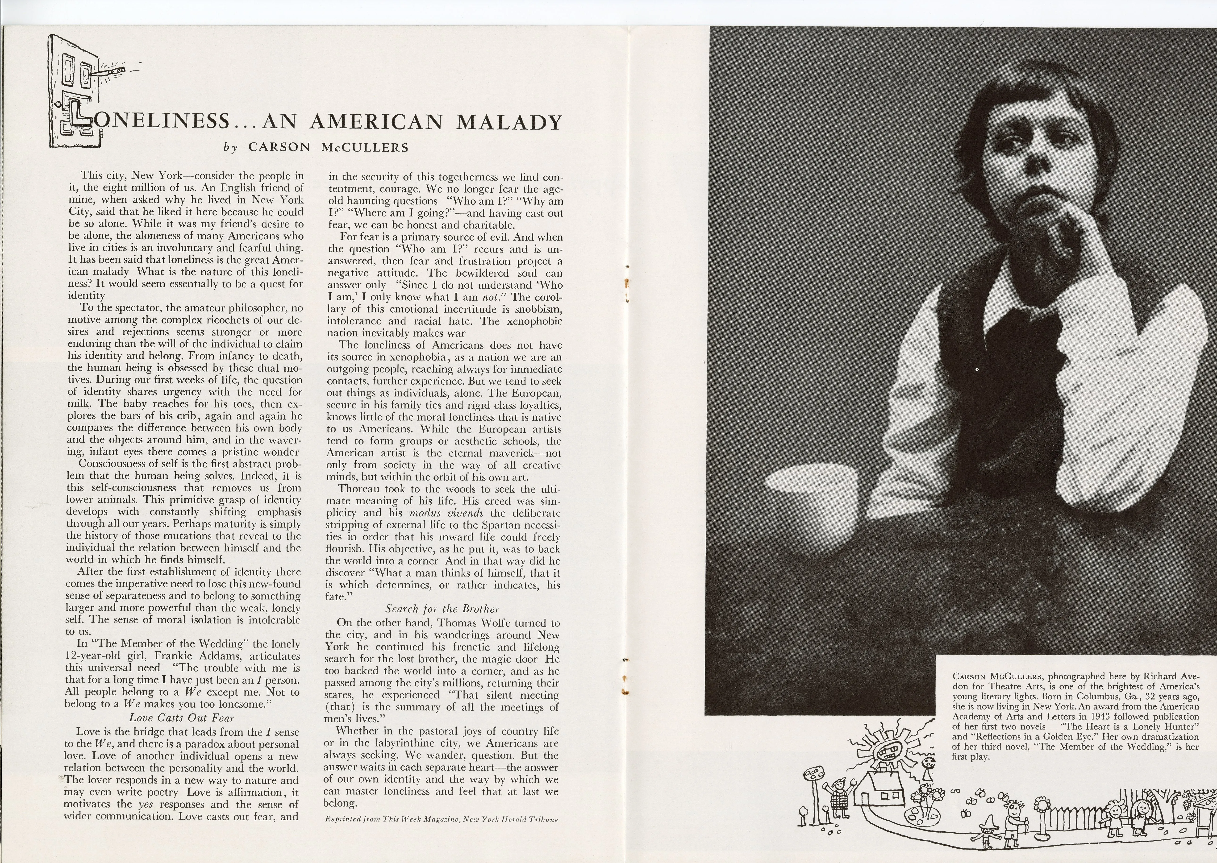 1950's Ethel Waters, THE MEMBER OF THE WEDDING Theater Play Bill, Program
