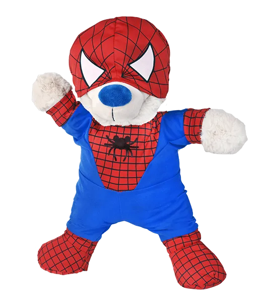 8" Spider Teddy Costume
