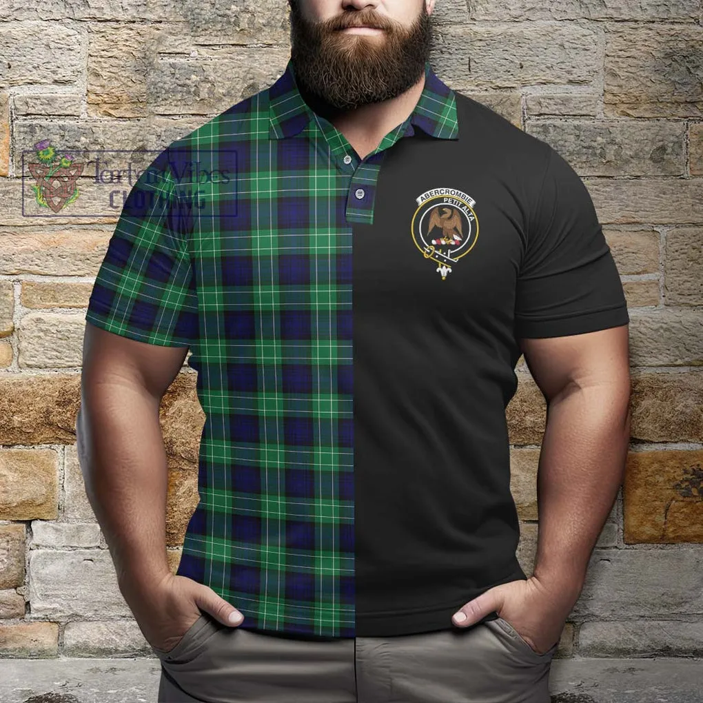 Abercrombie Tartan Polo Shirt with Family Crest and Half Of Me Style