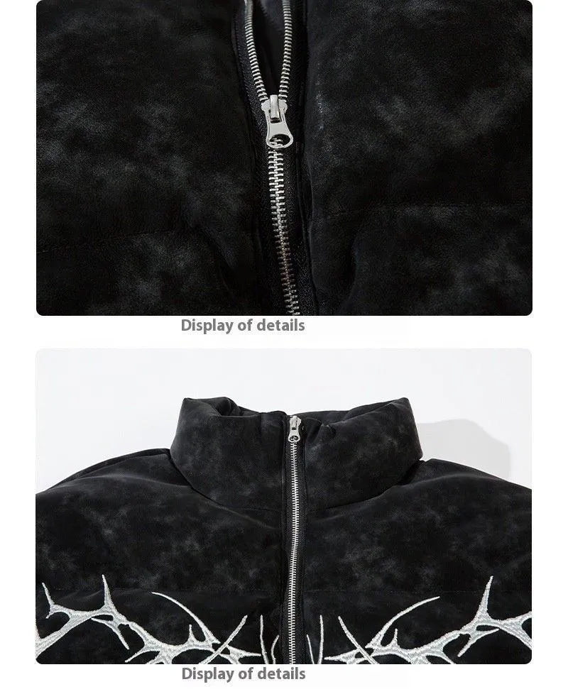 American Retro Fall Winter Trend Bread Coat - Thick Loose Fit Cardigan