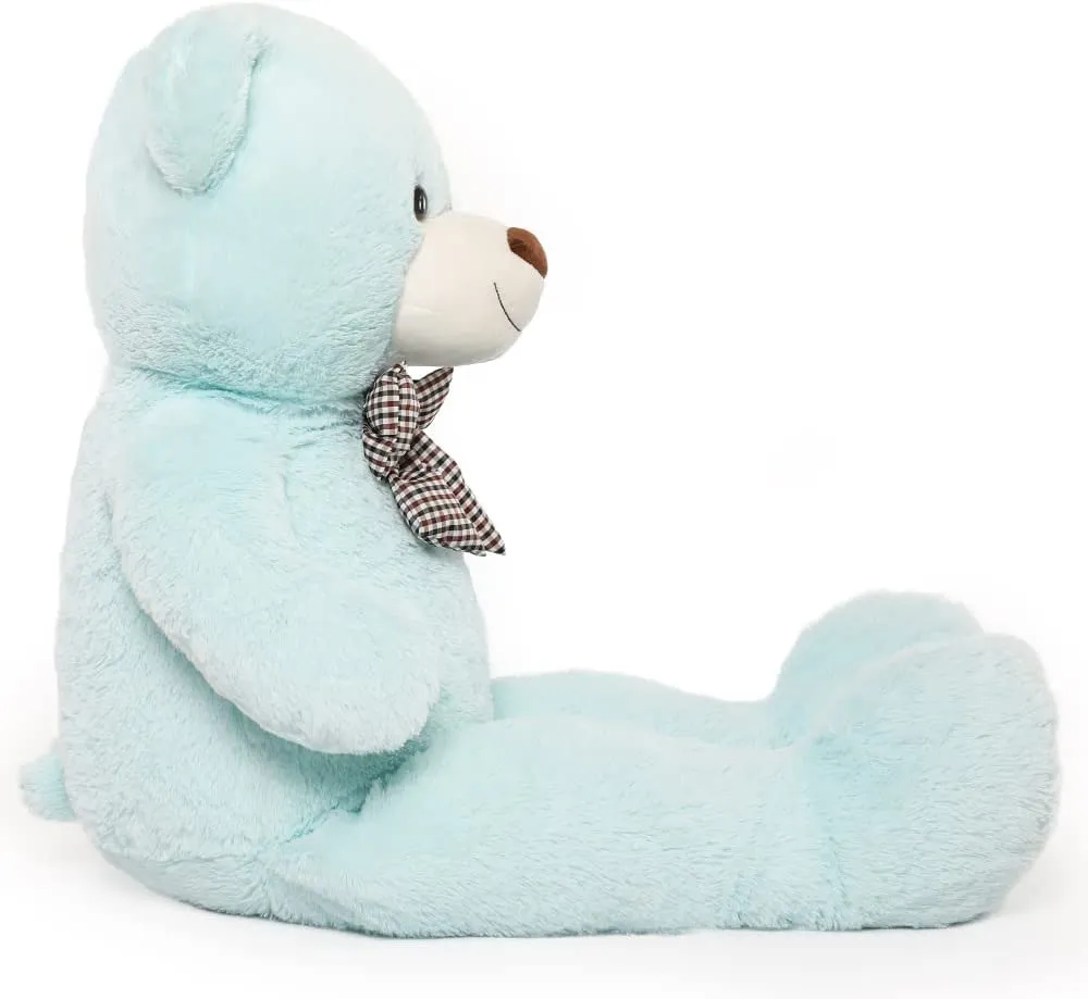 Big Teddy Bear Stuffed Animals, Sky Blue, 47 Inches