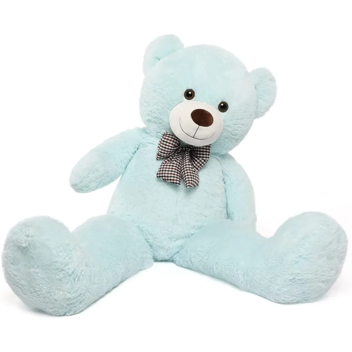 Big Teddy Bear Stuffed Animals, Sky Blue, 47 Inches
