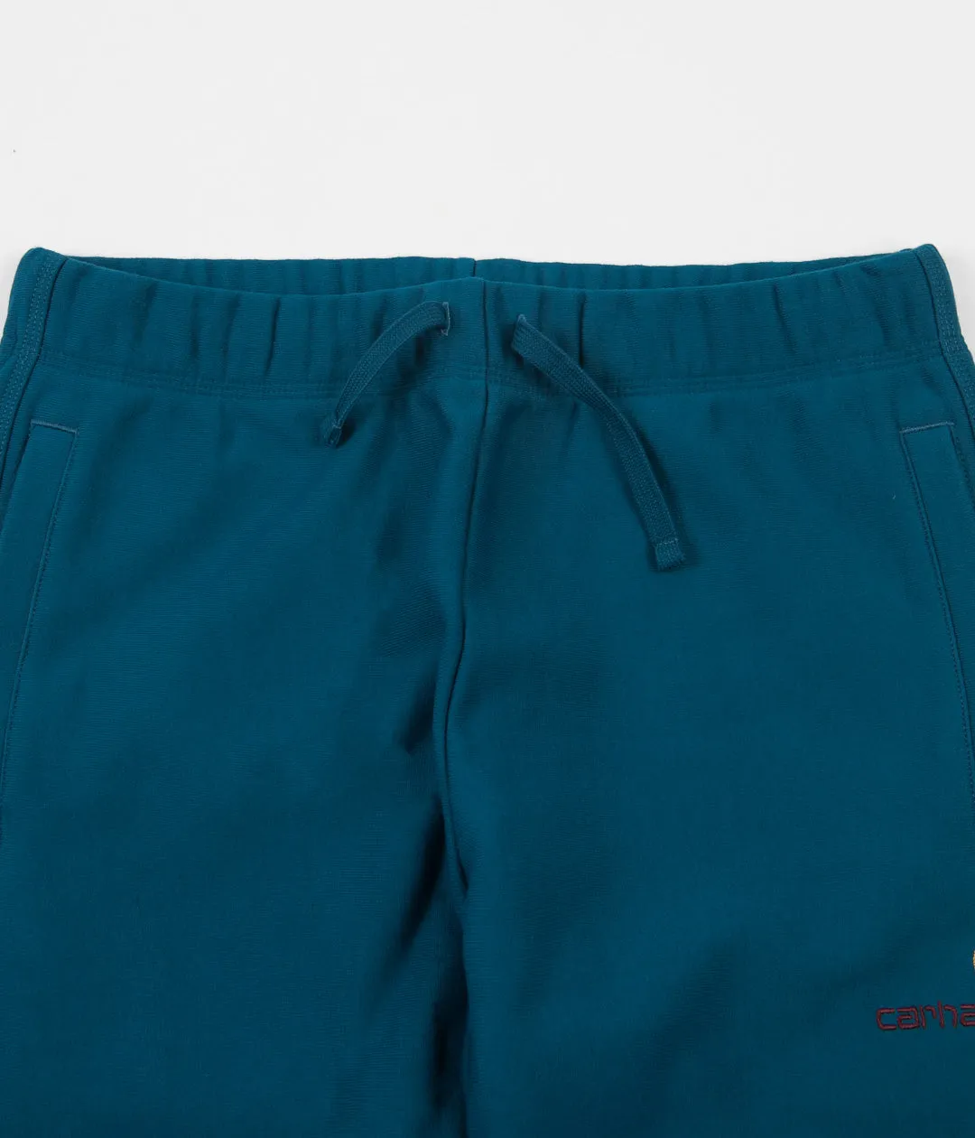 Carhartt American Script Sweatpants - Moody Blue