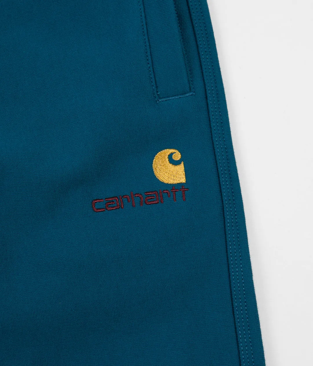 Carhartt American Script Sweatpants - Moody Blue