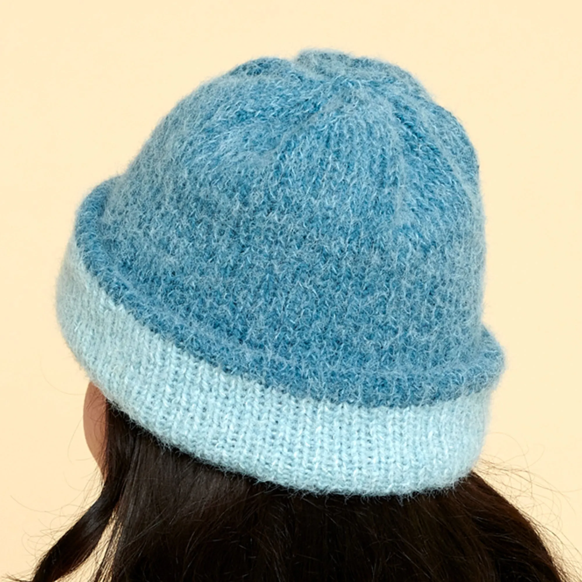 Caron Inside Out Knit Beanie