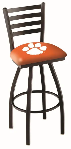 Clemson Tigers HBS Orange Ladder Back High Top Swivel Bar Stool Seat Chair