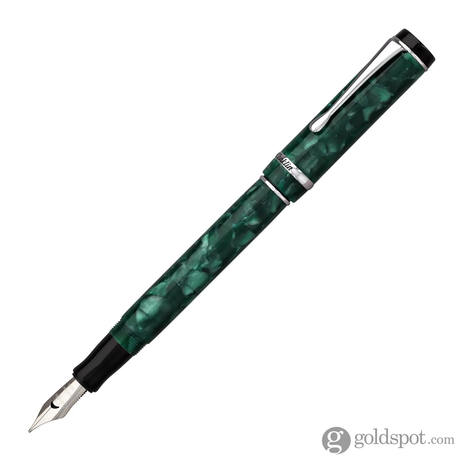 Conklin Duragraph Fountain Pen in Forest Green