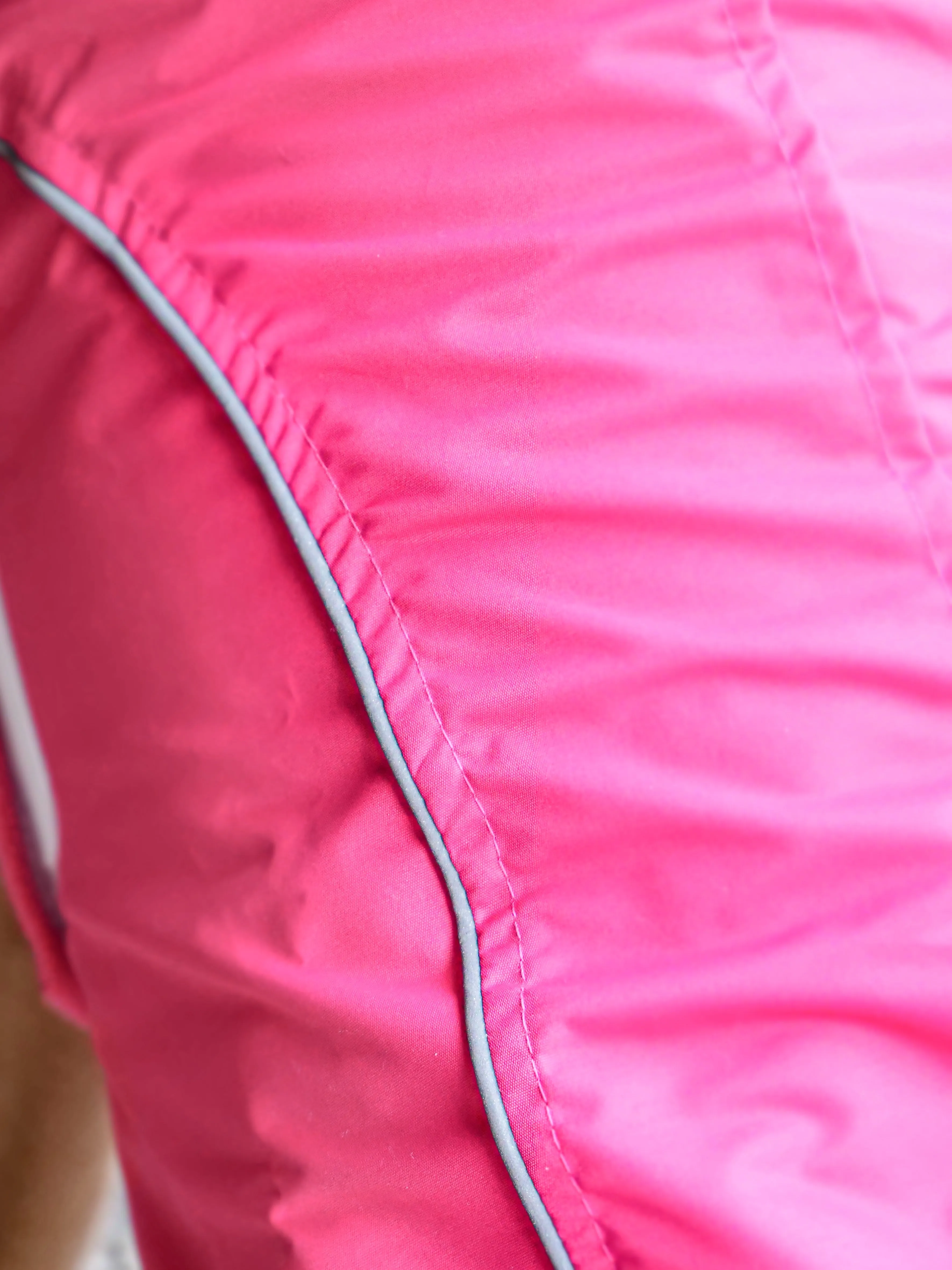 Dog Coat With Zip - Shower Proof - Carminerose