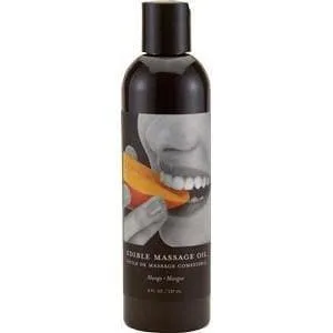 Edible Spa Quality Flavored Skin Nourishing Massage & Body Oil Mango