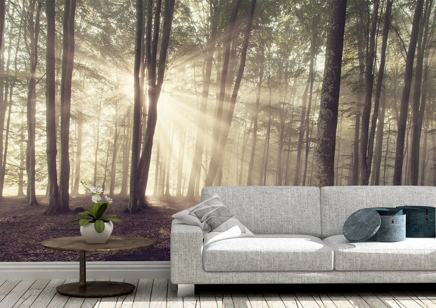 Forest Oho Mural Wallpaper
