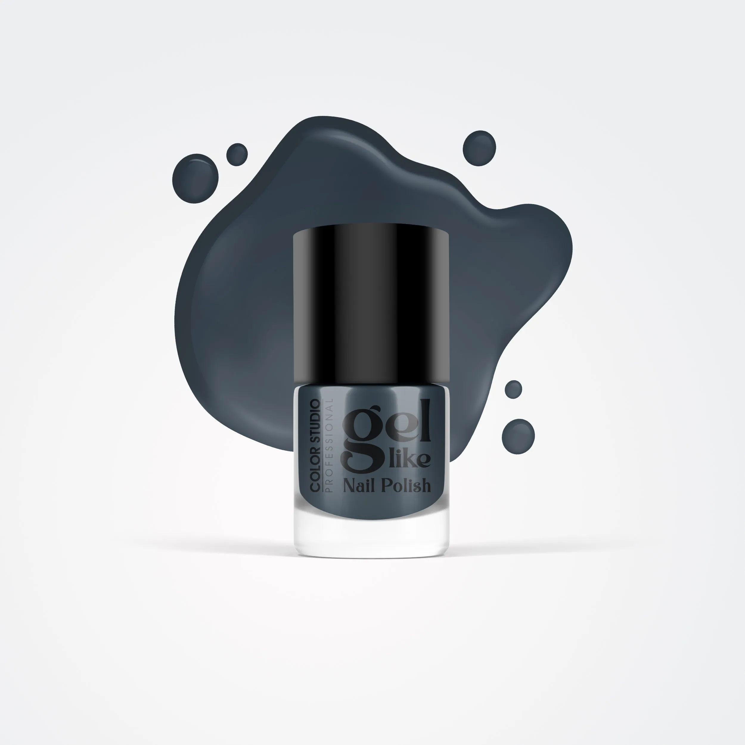 Gel Like Nail Polish -  16 Gun Metal