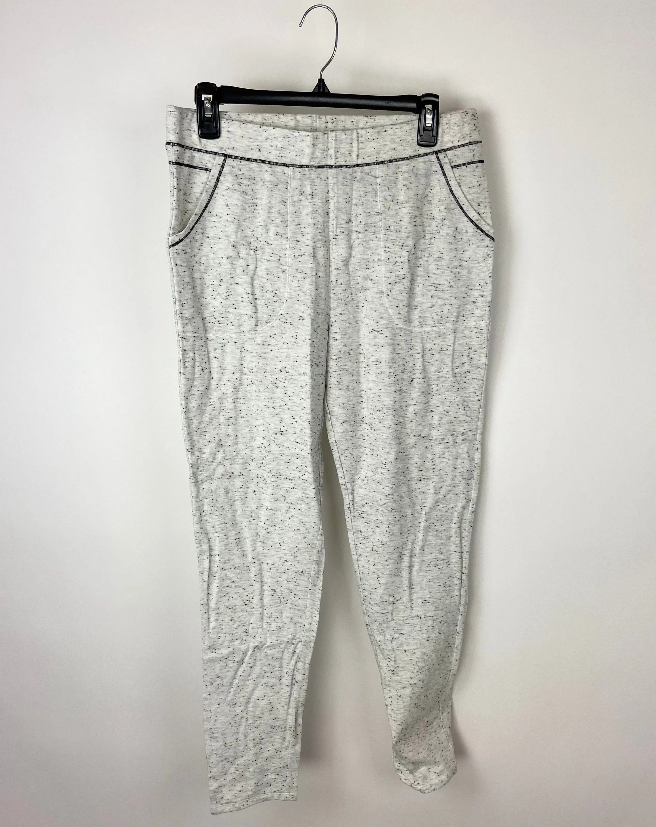 Grey Speckled Sweatpants - Size 10/12