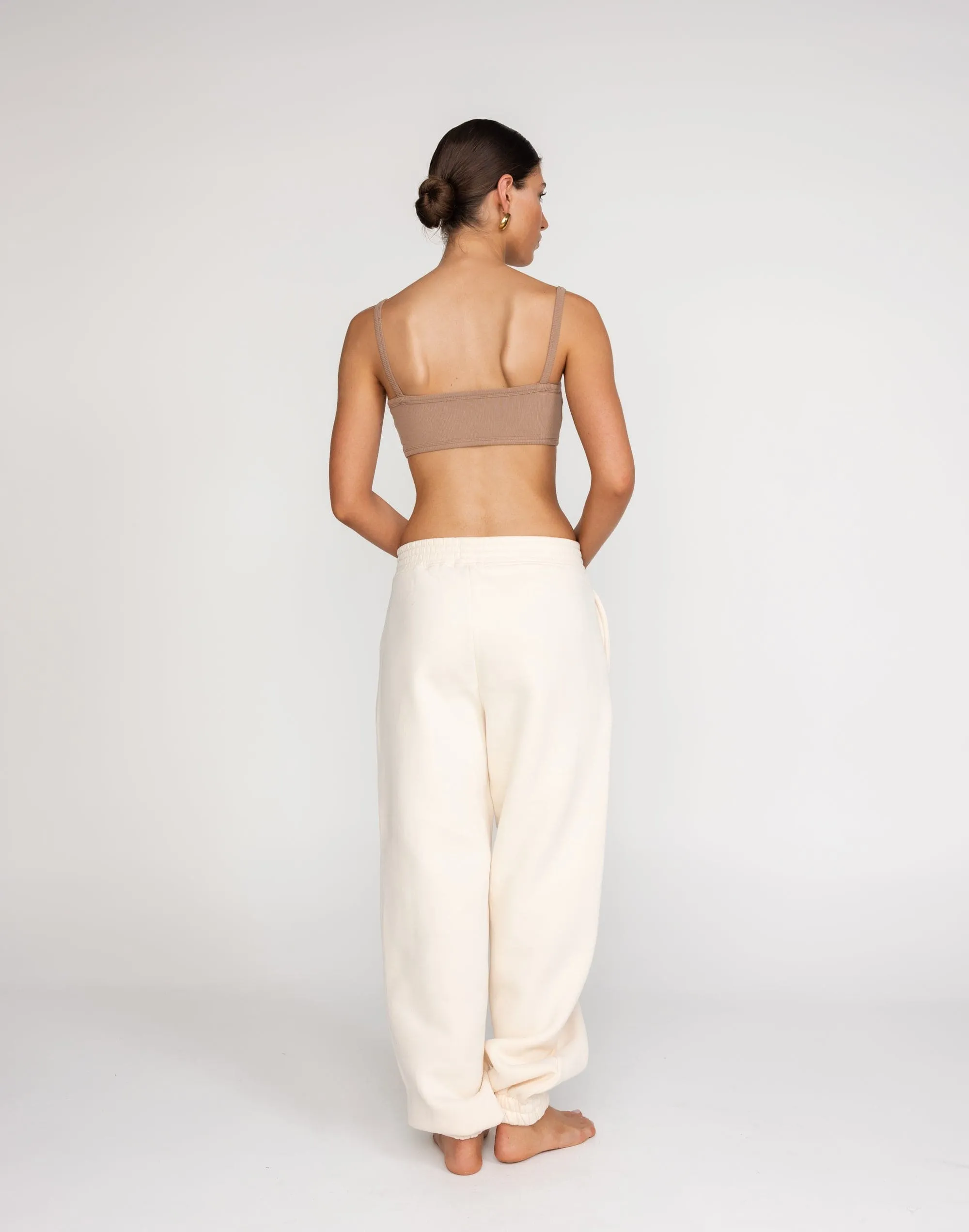 Jamie Tracksuit Pants (Milk)