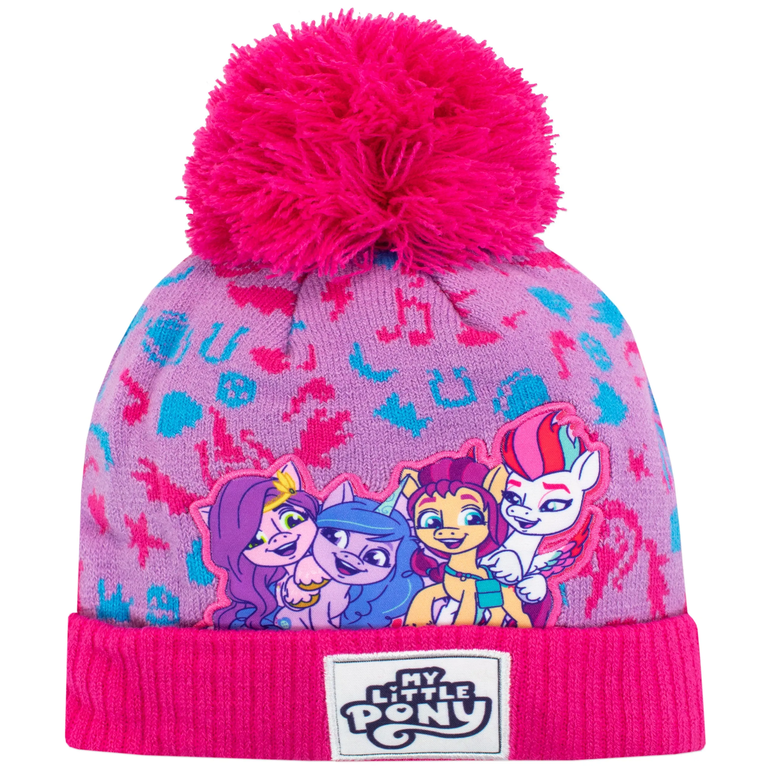Kids My Little Pony Winter Hat and Gloves Set