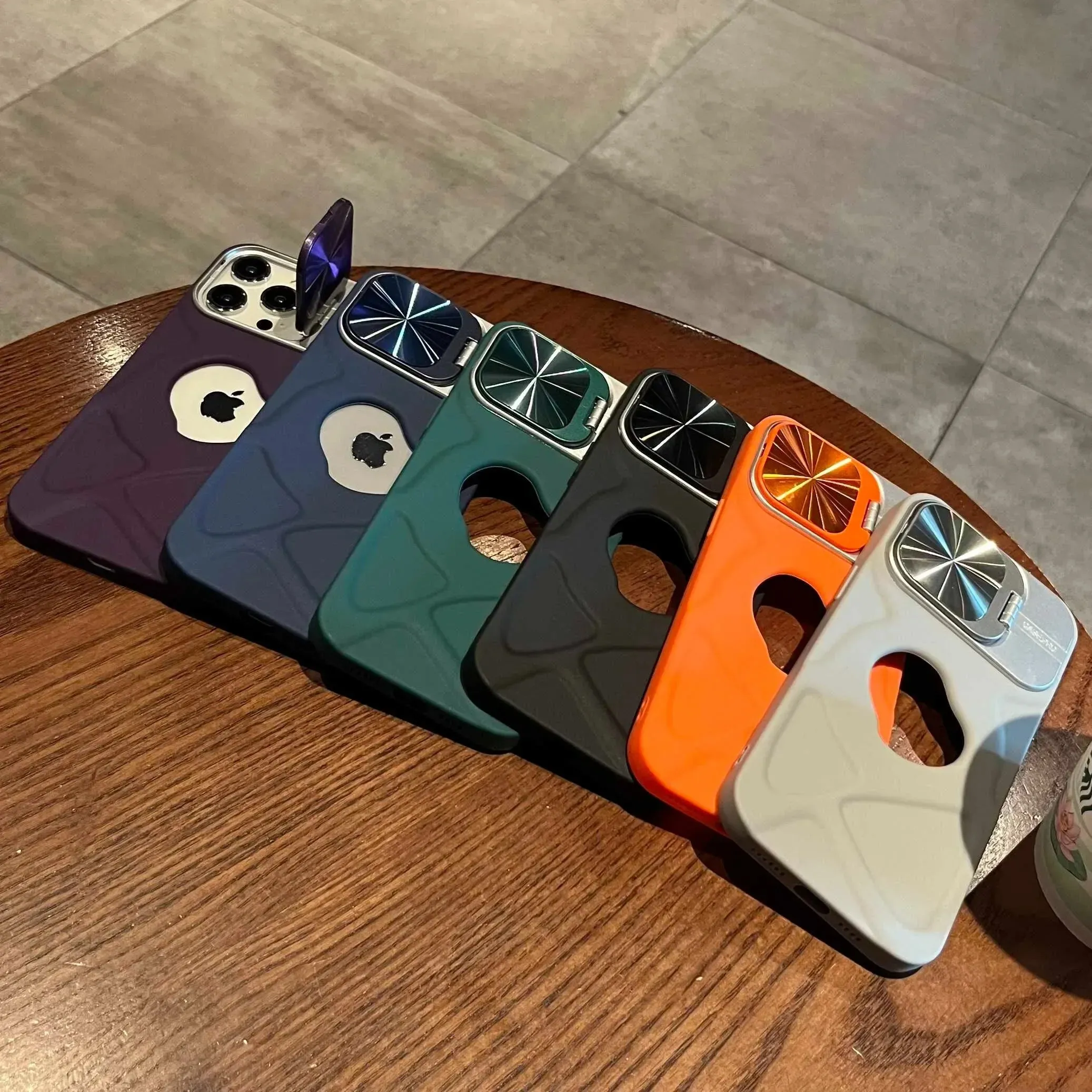 MagSafe Soft Flip Lens Protection iPhone Case