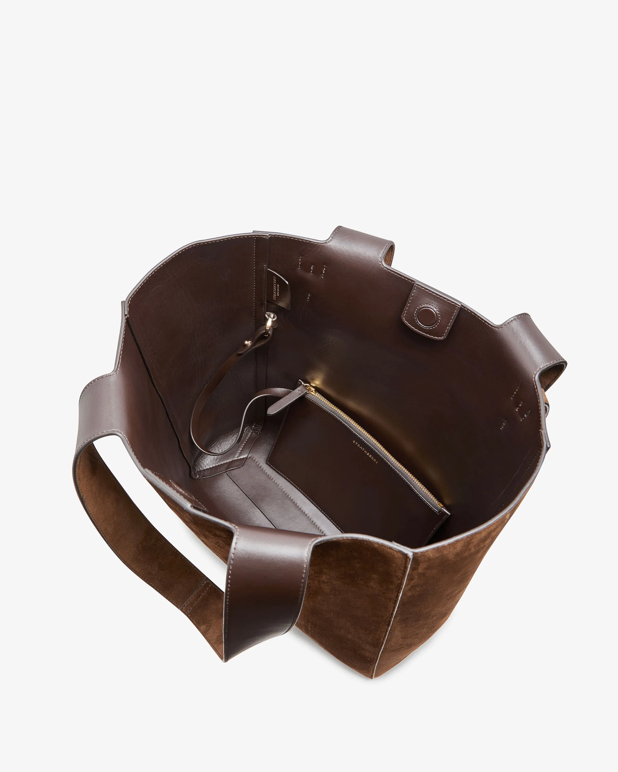Melody Tote - Chocolate Suede