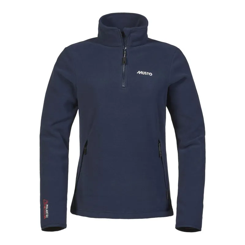 Musto Snug Ladies Polartec 1/4 Zip Fleece - Navy