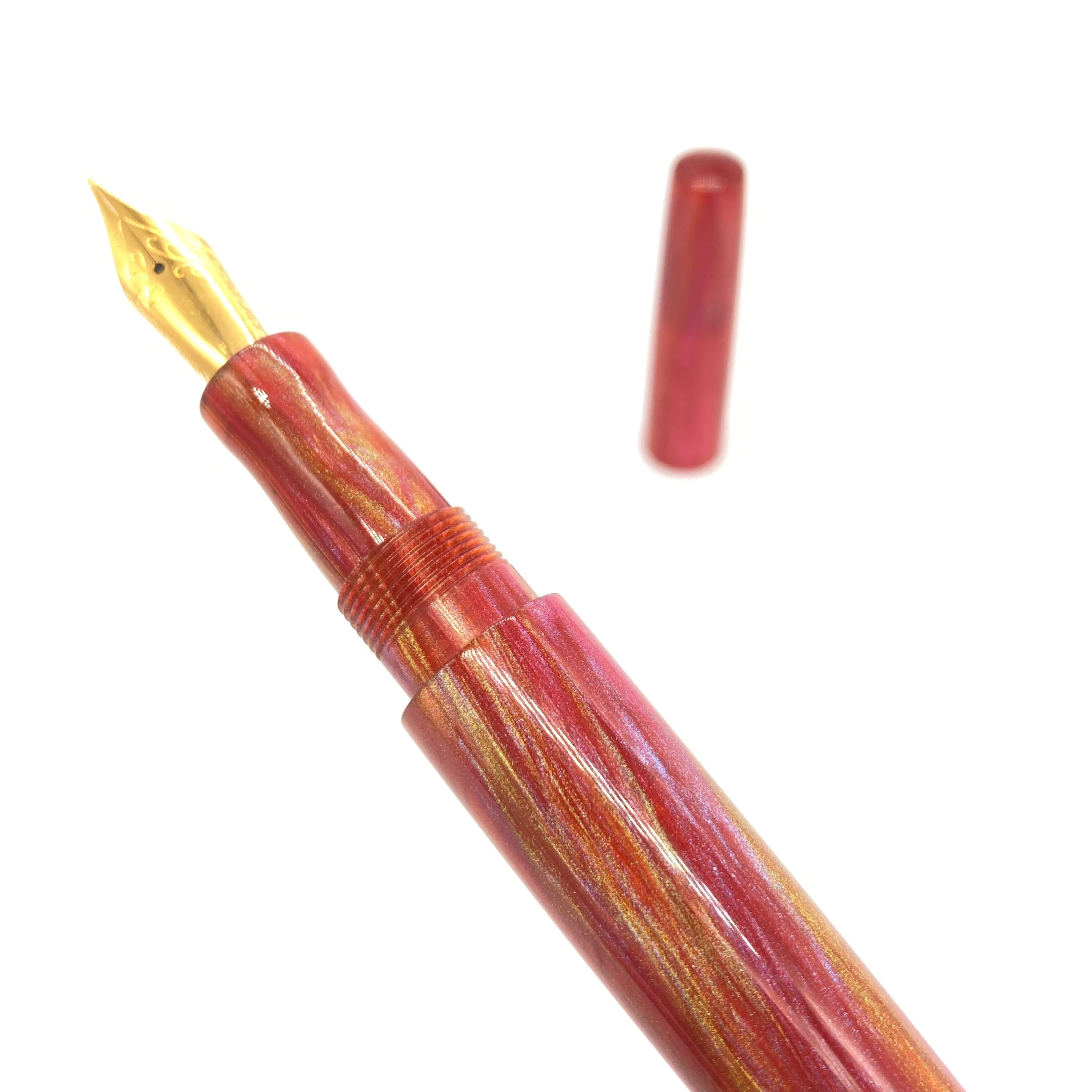 Orange Chameleon Custom Order Fountain Pen