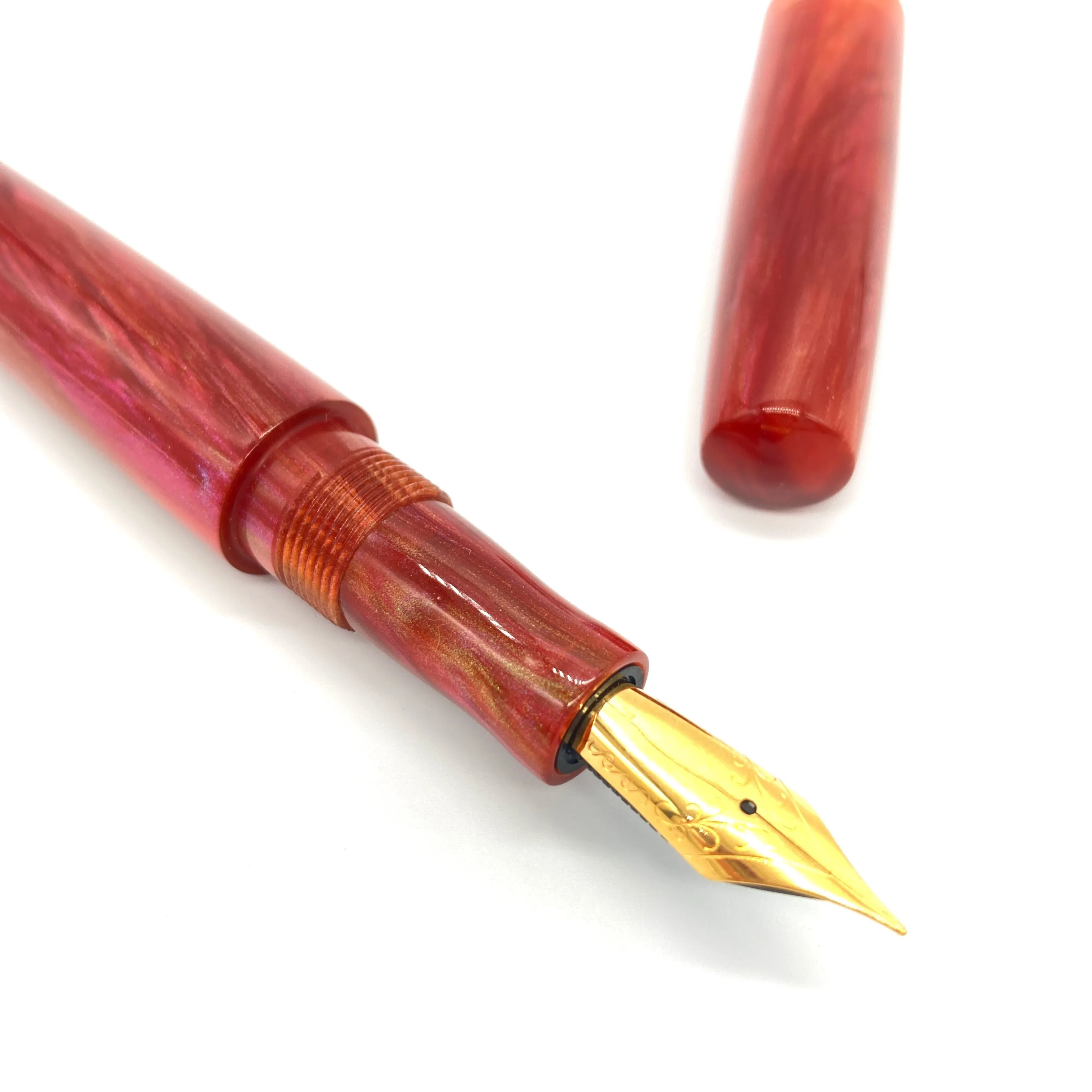 Orange Chameleon Custom Order Fountain Pen