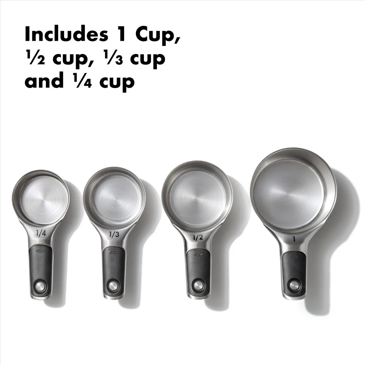 OXO Good Grips Stainless Steel Measuring Cups Set of 4