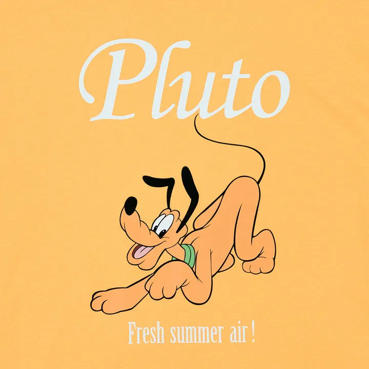 Pluto Screen Art Adult T-Shirt