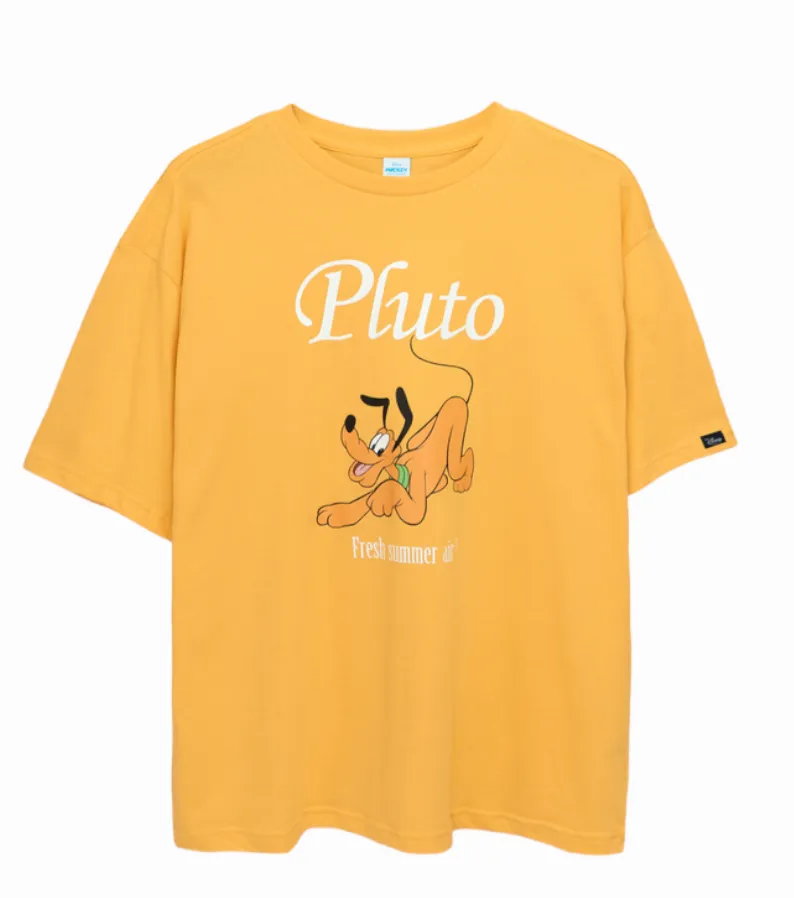 Pluto Screen Art Adult T-Shirt