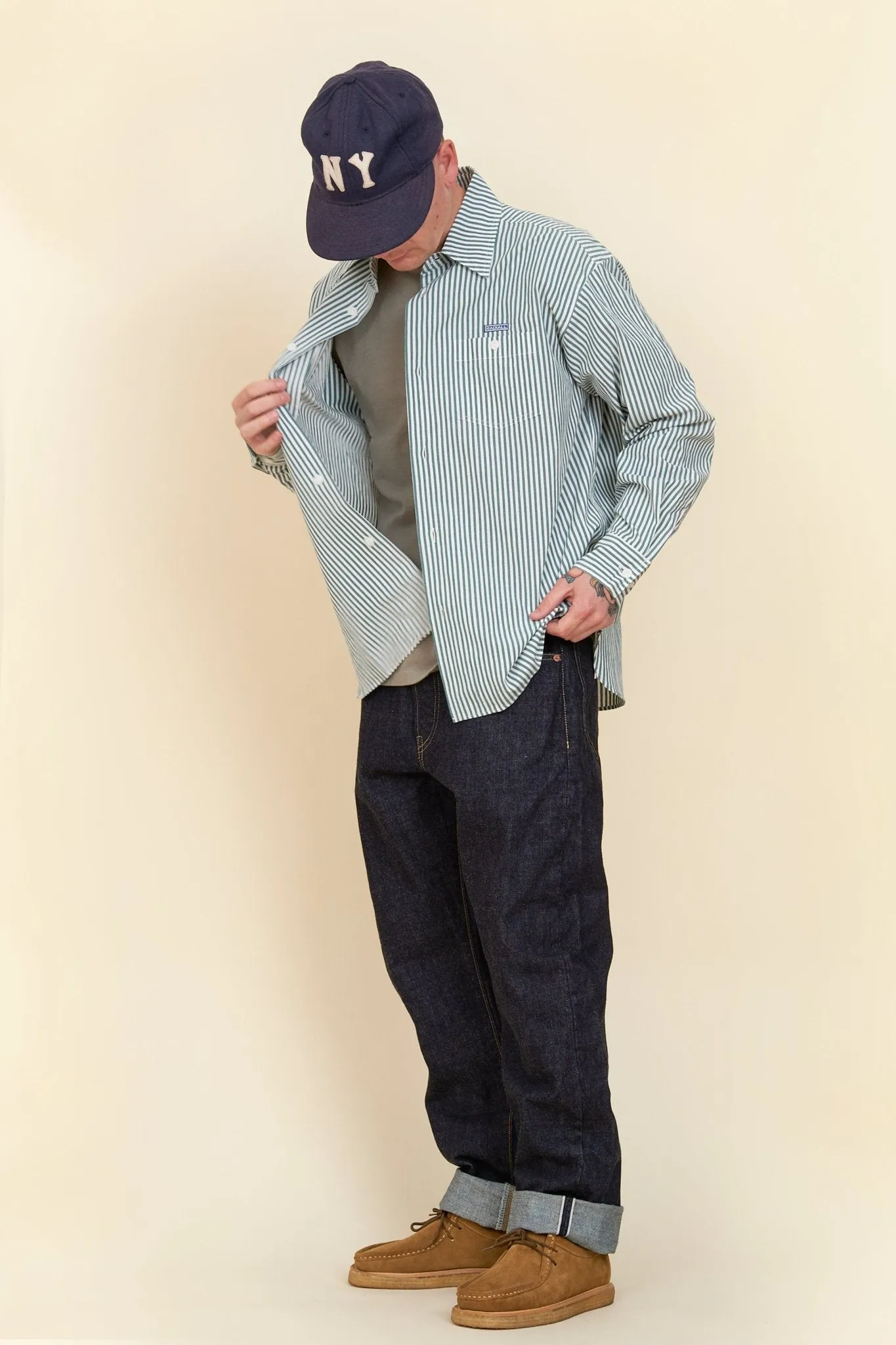 Radiall Wheel L/S Shirt - Green