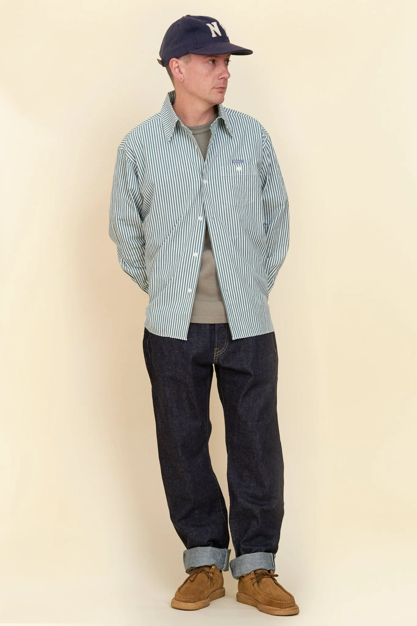 Radiall Wheel L/S Shirt - Green