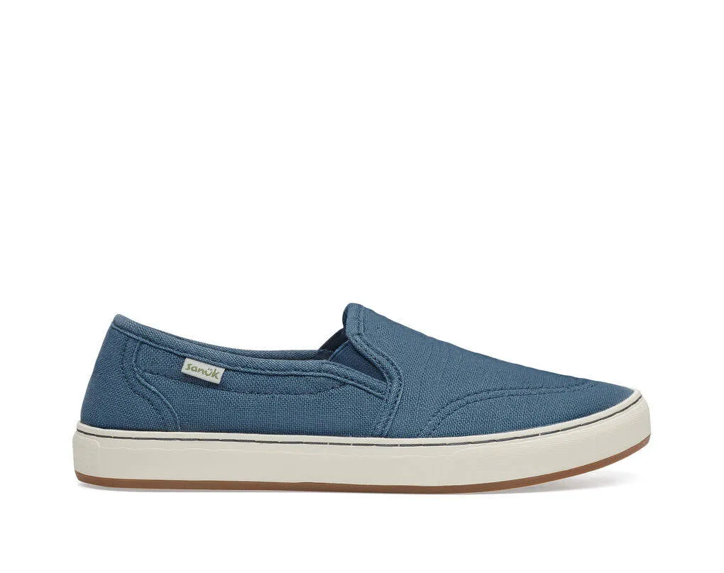 Sanuk Womens Avery Hemp Legion Blue
