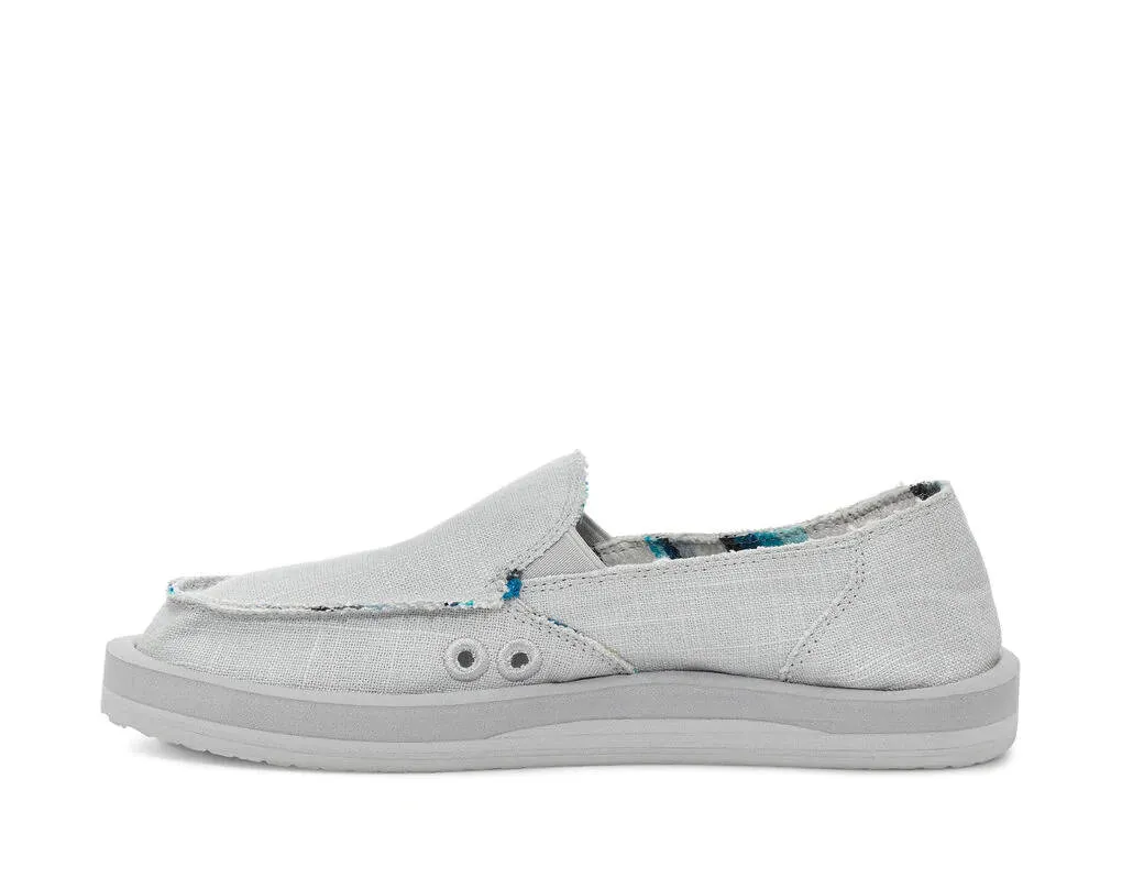 Sanuk Womens Donna Soft Top Hemp Grey