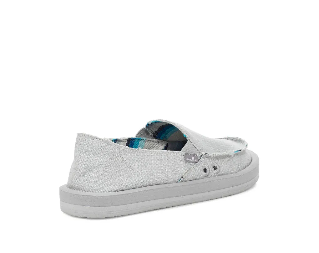 Sanuk Womens Donna Soft Top Hemp Grey