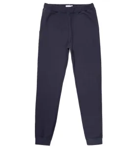 Sunspel Loopback Cotton Sweatpants / Navy