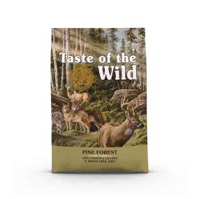 Taste of the Wild Dog Pine Forest Venison Dry Food 5.6kg {)_(}