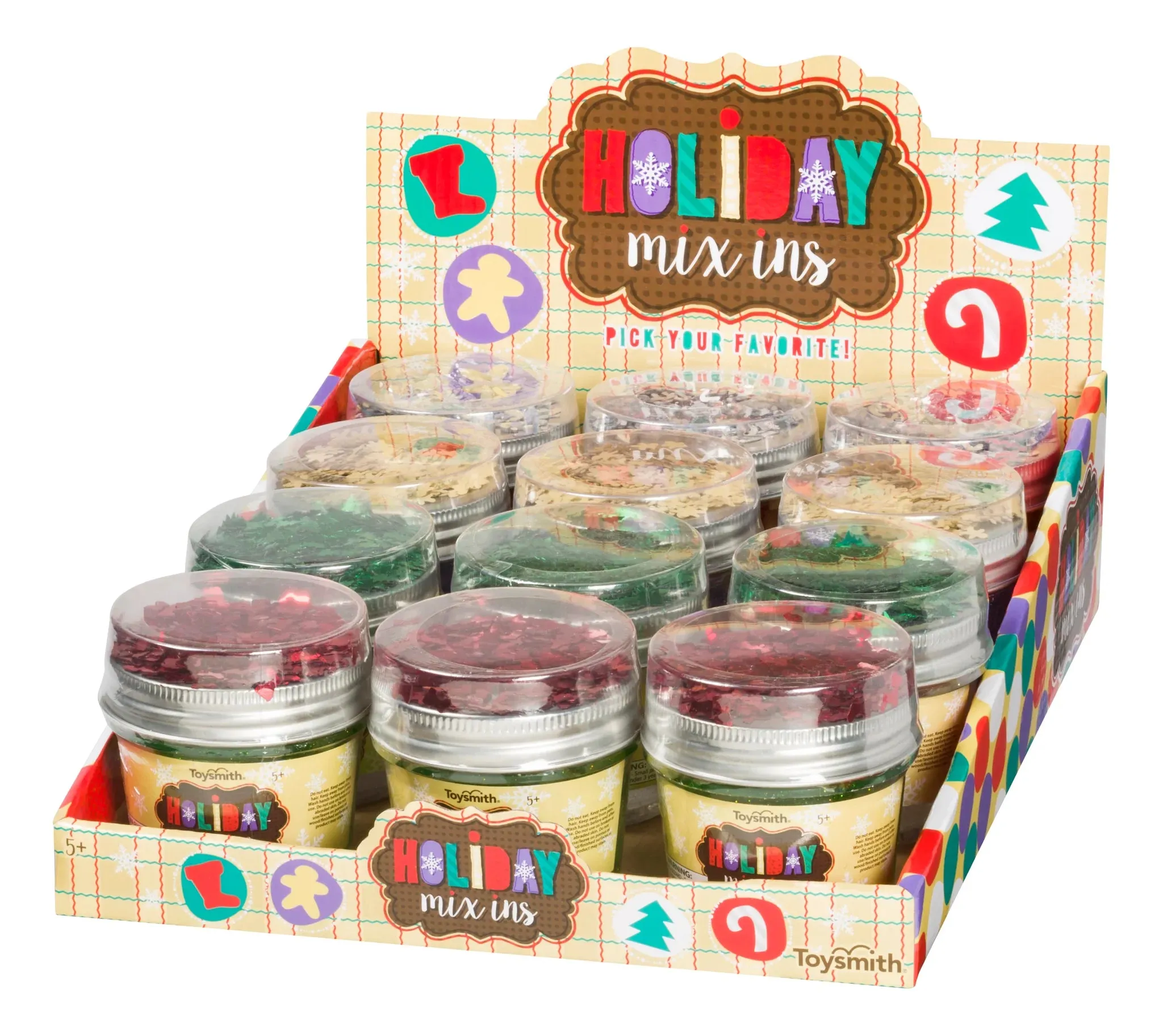 Toysmith Holiday Mix-ins Slime (Assorted)