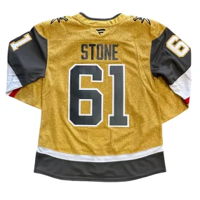 Vegas Golden Knights Premium Stone Jersey - Gold ***