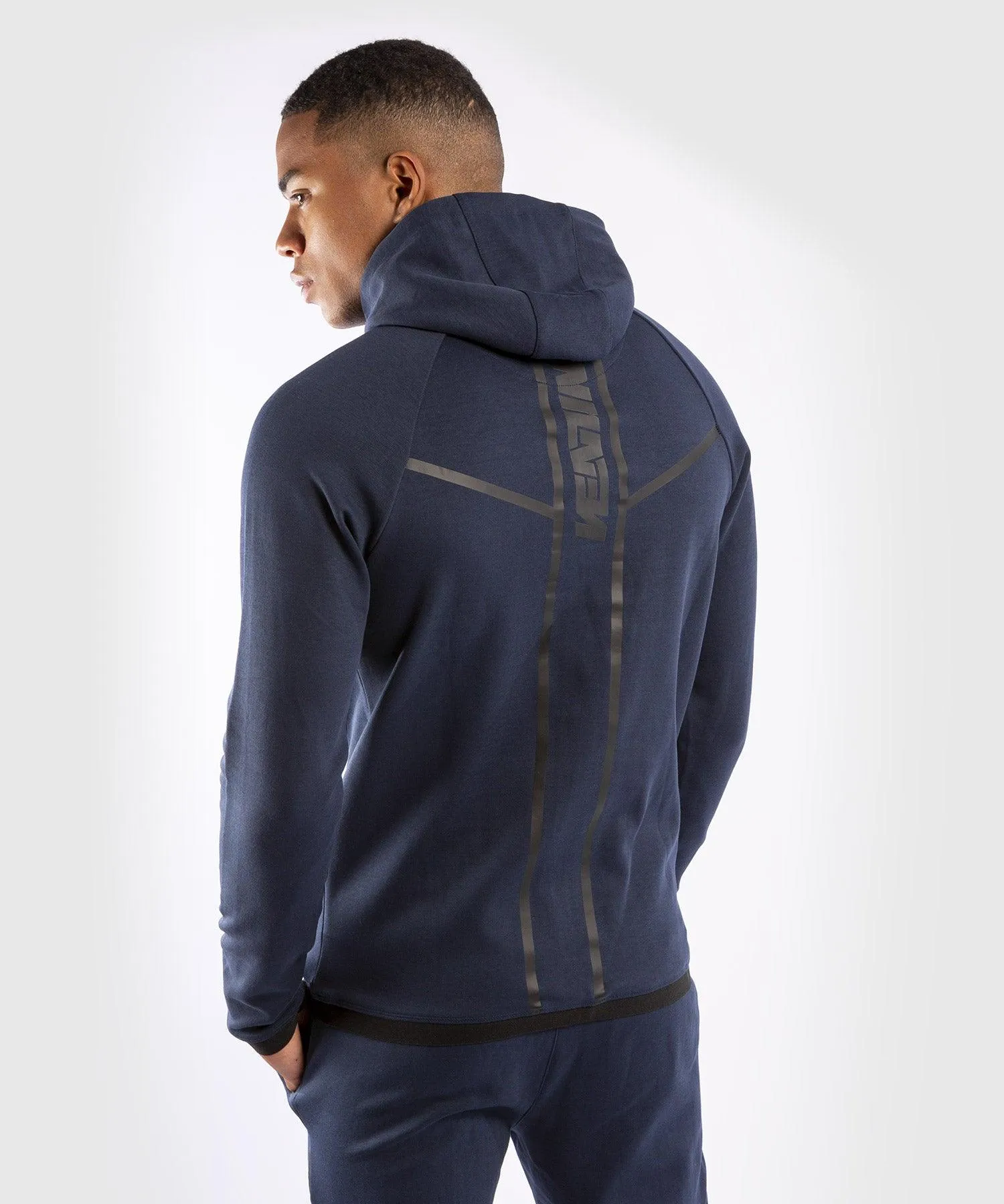 Venum Laser X Connect Hoodie - Navy Blue