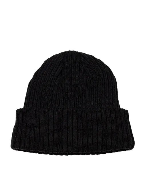 Youth New Era Knit Cuff Core Classic Black Milwaukee Bucks Knit Hat